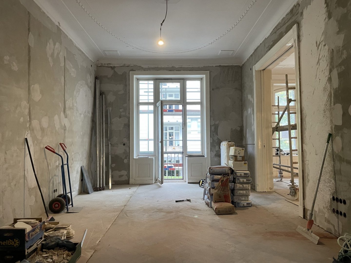 Eppendorfer Luxus-Altbau – Vorher