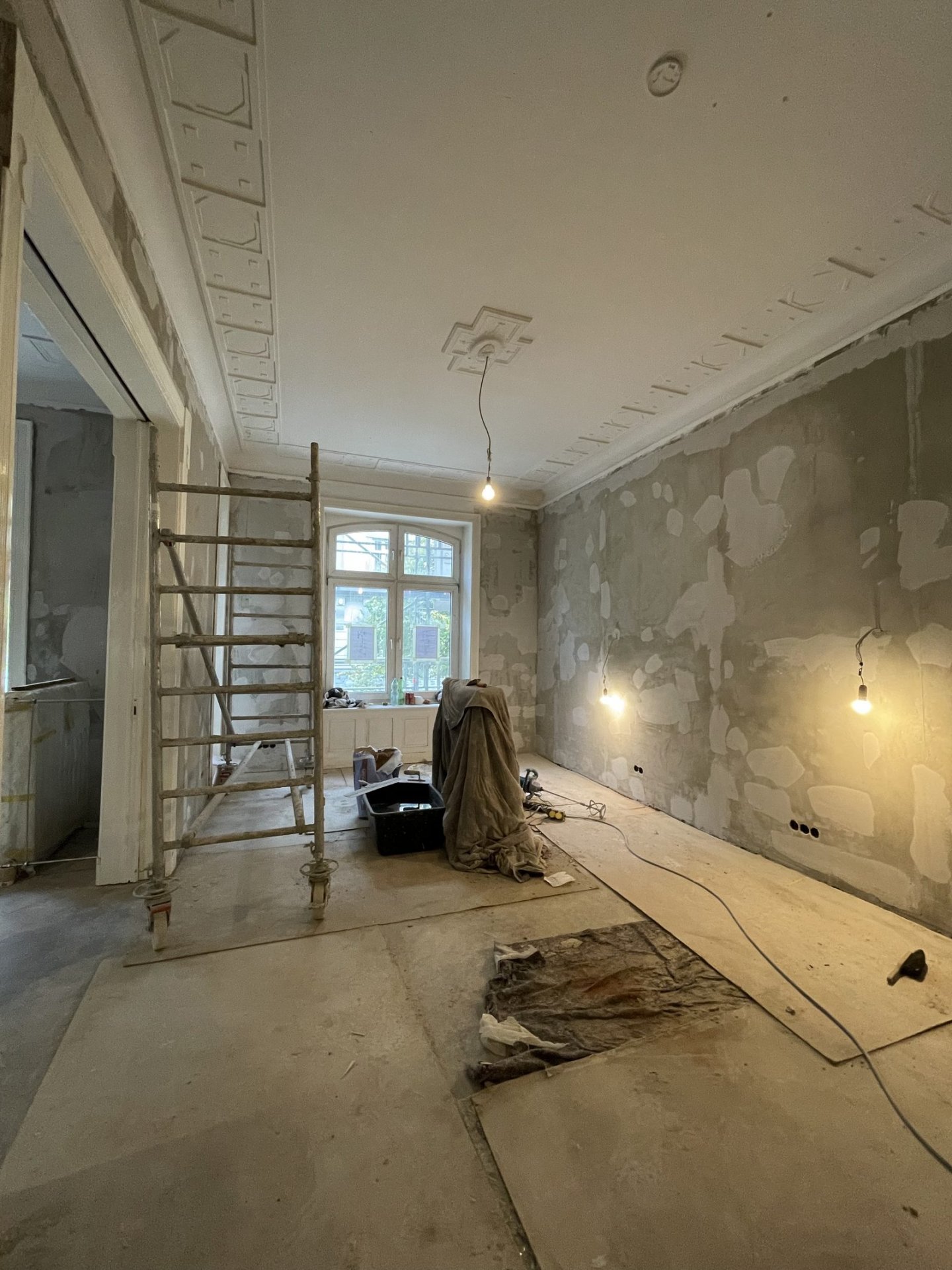 Eppendorfer Luxus-Altbau – Vorher